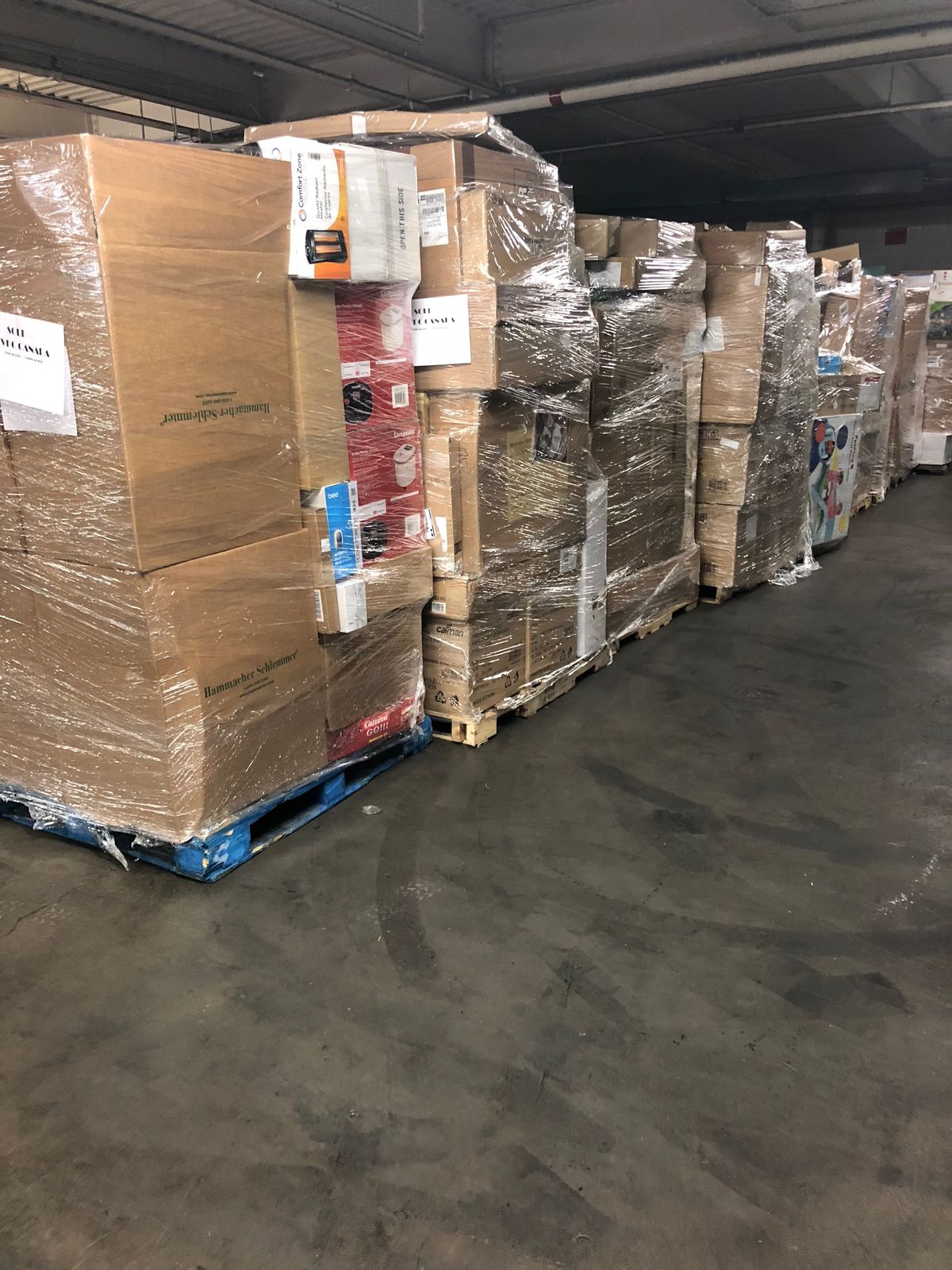 Amazon Clothing Truckload wholesale liquidation pallet USA
