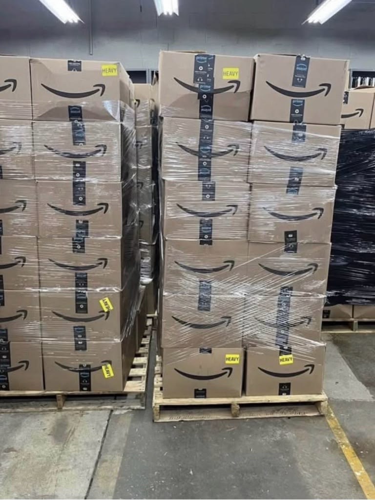 Amazon mystery box liquidation wholesale pallet warehouse
