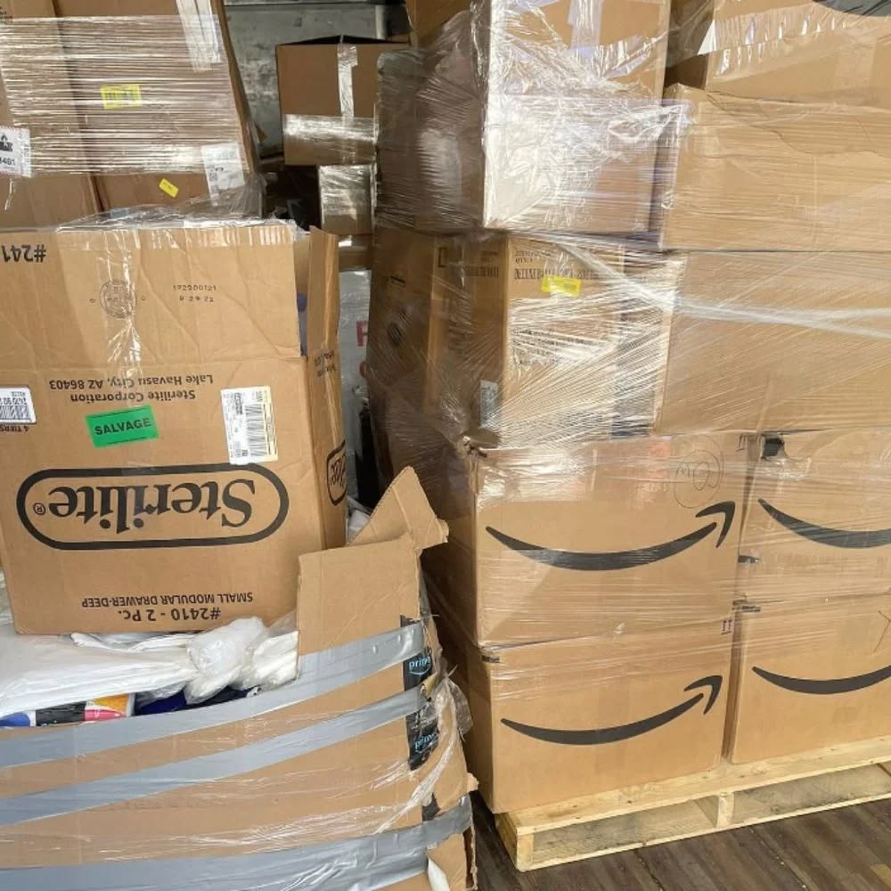 Amazon overstock new sealed wholesale resale liquidation